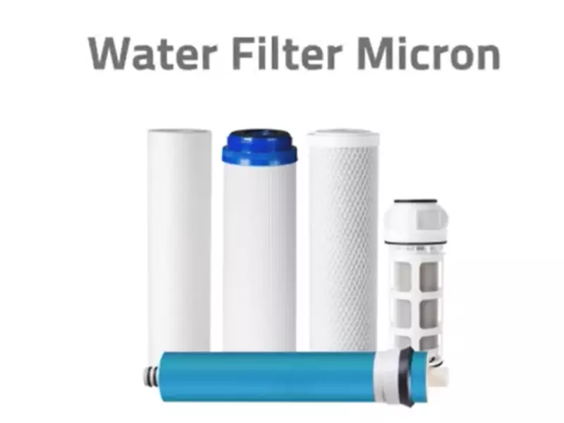 What Size Micron Filter for Well Water?